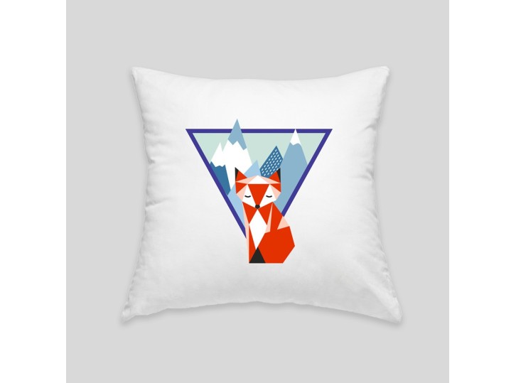 Mountain fox cushion