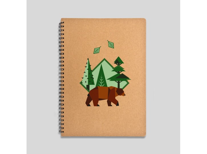 Mountain fox notebook
