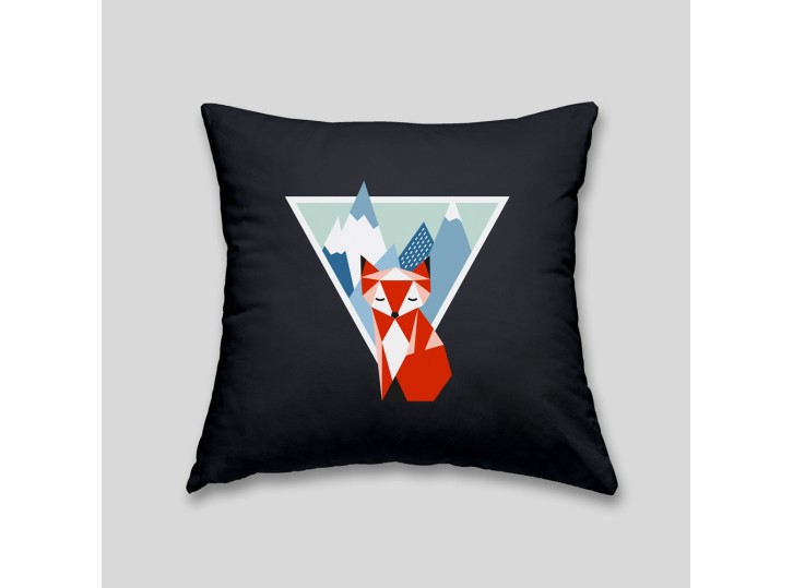 Mountain fox cushion